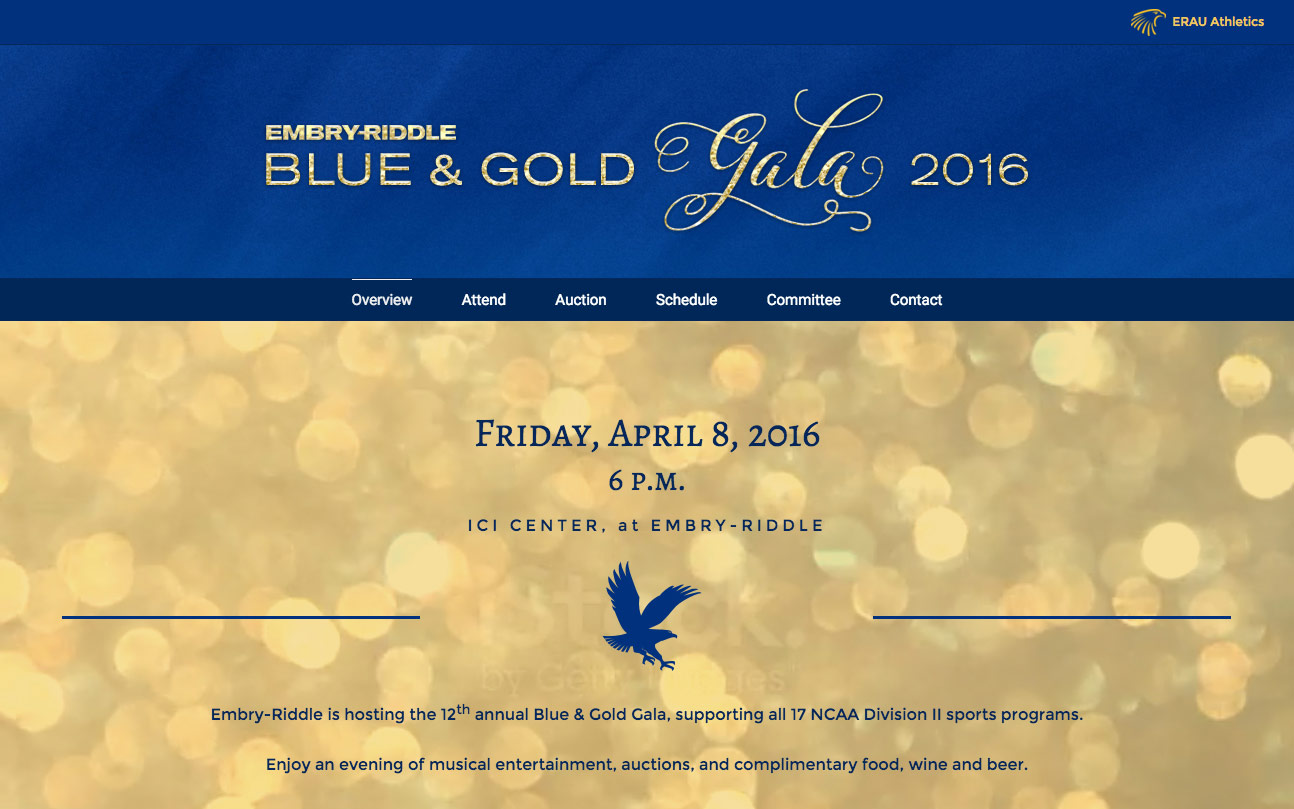 Blue and Gold Gala